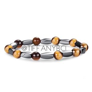 Hematite Tiger Eye Bracelet